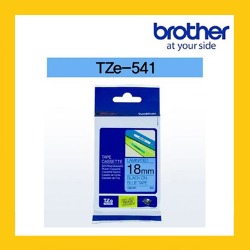 브라더 정품 라벨테이프 TZ/TZe-541 (18mm) 파랑바탕/검은글
