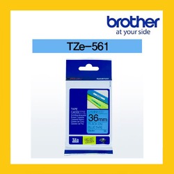 브라더 정품 라벨테이프 TZ/TZe-561 (36mm) 파랑바탕/검은글