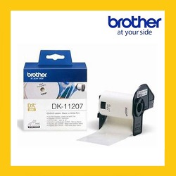 브라더 정품 DK11207 (직경58mm 100장) CD/DVD라벨